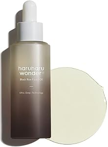 HARUHARU wonder Black Rice Facial Oil, Fast Absorbing, Radiant Skin, For all type of skin,