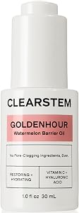 CLEARSTEM GOLDENHOUR Hydrating Facial Oil - Plumping Face Oil for Women for Deep Face Hydr