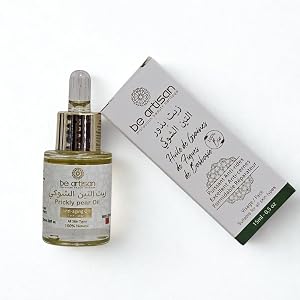 Be Artisan Organic Prickly Pear Oil for Face 100% Pure, Cold-Pressed, Anti-Aging Facial Oi