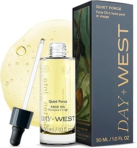 Day + West Hydrating Face Oil – Squalane Oil for Face & Sensitive Skin – Facial Oil wi