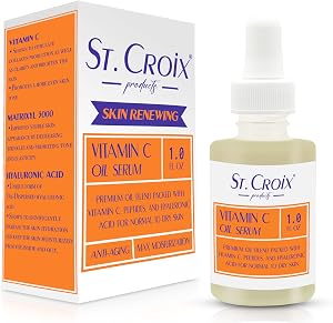 Vitamin C Face Oil Serum – 5% Oil-Soluble Vitamin C (THD Ascorbate) & Peptide Complex
